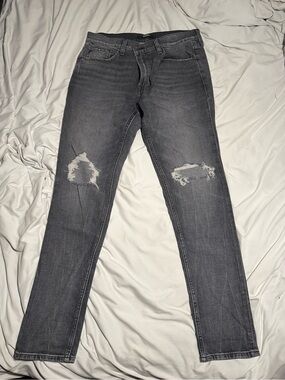 HUDSON Jeans Grey distressed
